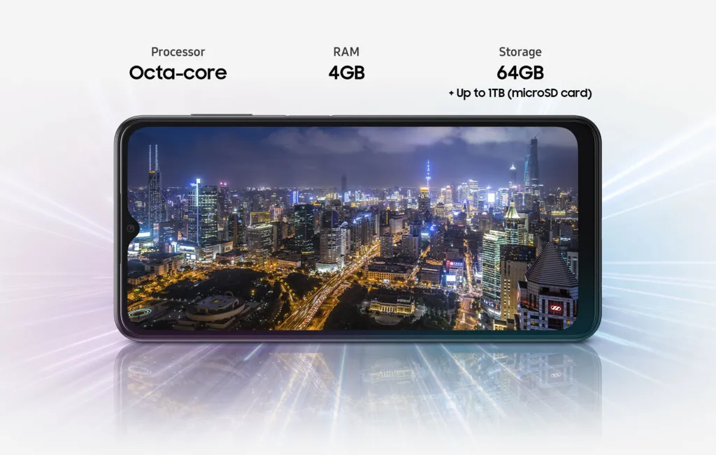 Galaxy A13 5G trouxe conectividade de última geração com preço baixo (Imagem: Reprodução/Samsung)