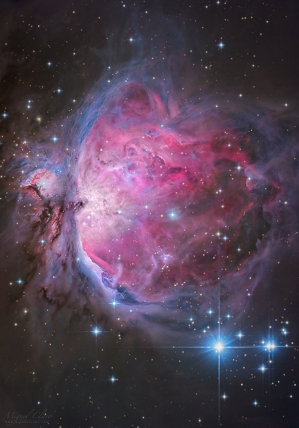 Nebulosa de Órion (Foto: Miguel Claro)