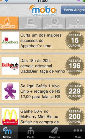 Mobo app screenshot Mobo app screenshot