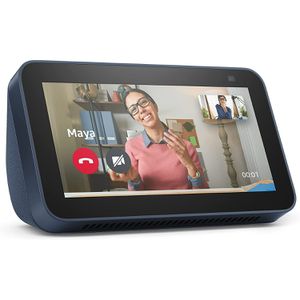 Echo Show 5 (2ª Geração): Smart Display de 5" com Alexa e câmera de 2 MP - Cor Azul
