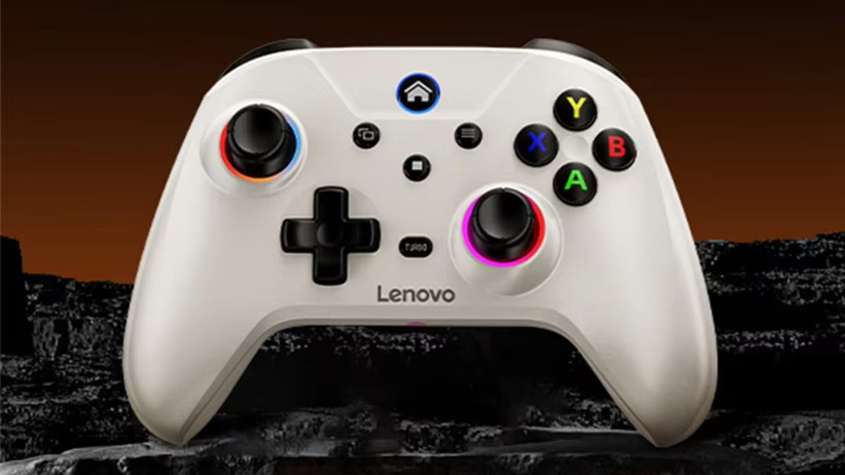 Controle gamer Lenovo S02 para PC e Nintendo Switch por apenas R$ 50 em oferta