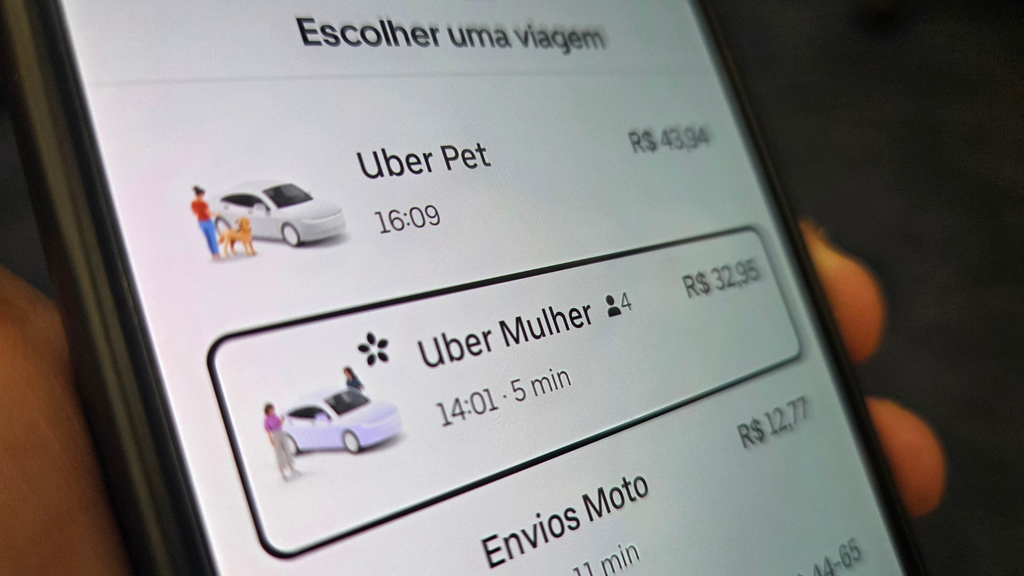 uber mulher
