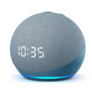 Echo Dot 4ª Geração com Relógio com Alexa [COMPRA JUNTO]