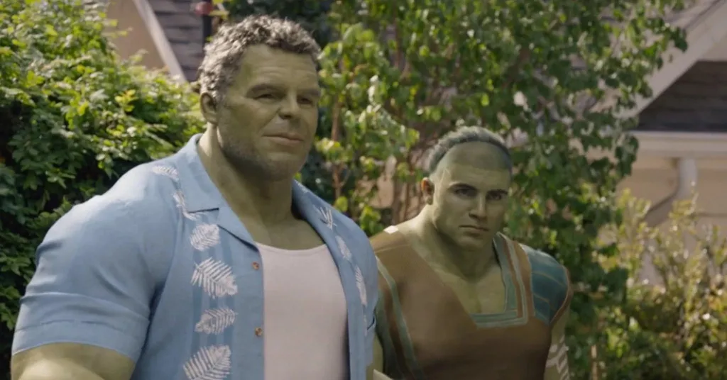 Hulk ganhou um filho calvo (imagem: Reprodução/Marvel Studios)