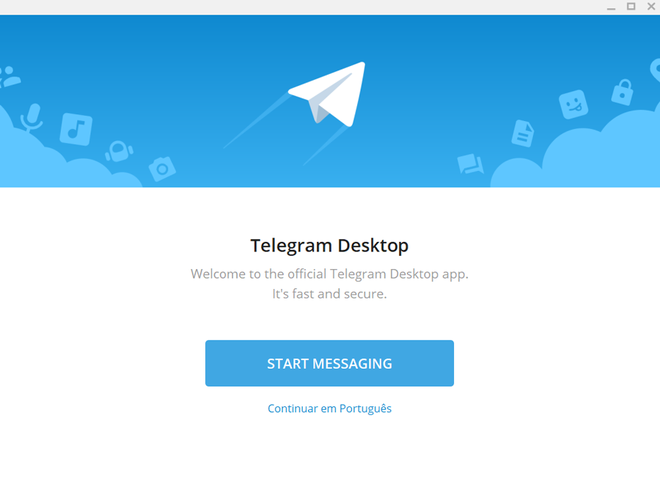 Envie mensagens pelo Telegram (Imagem: André Magalhães/Captura de tela)