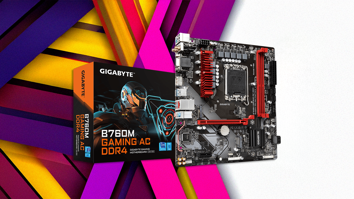 Setup novo sem gastar muito: placa-mãe Gigabyte B760M Gaming AC barata no KaBuM!