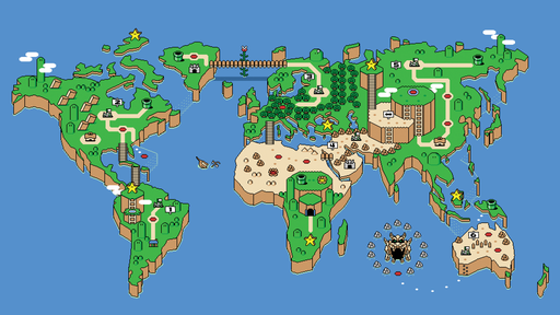 Quais são os maiores mapas dos games?