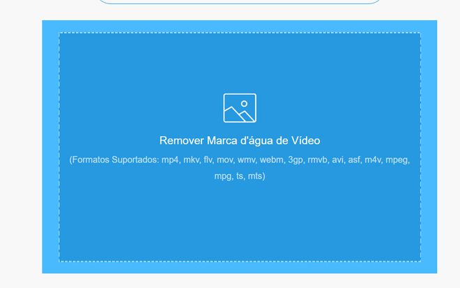 Adicione um vídeo para remover a marca d'água (Captura de tela: André Magalhães)