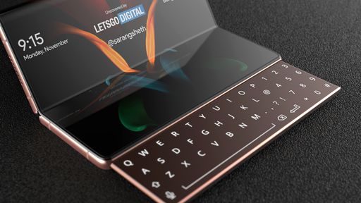 Galaxy Z Fold com slider é visto em patente da Samsung