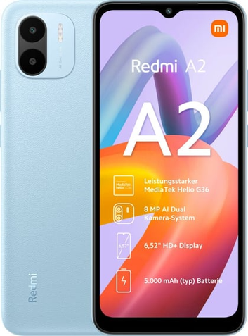 Redmi A2 vaza em imagens com características simples