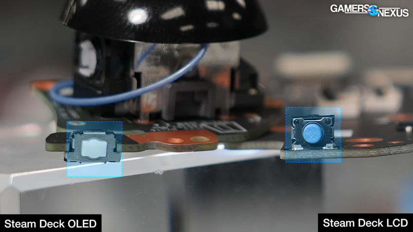 Steam Deck OLED vs LCD