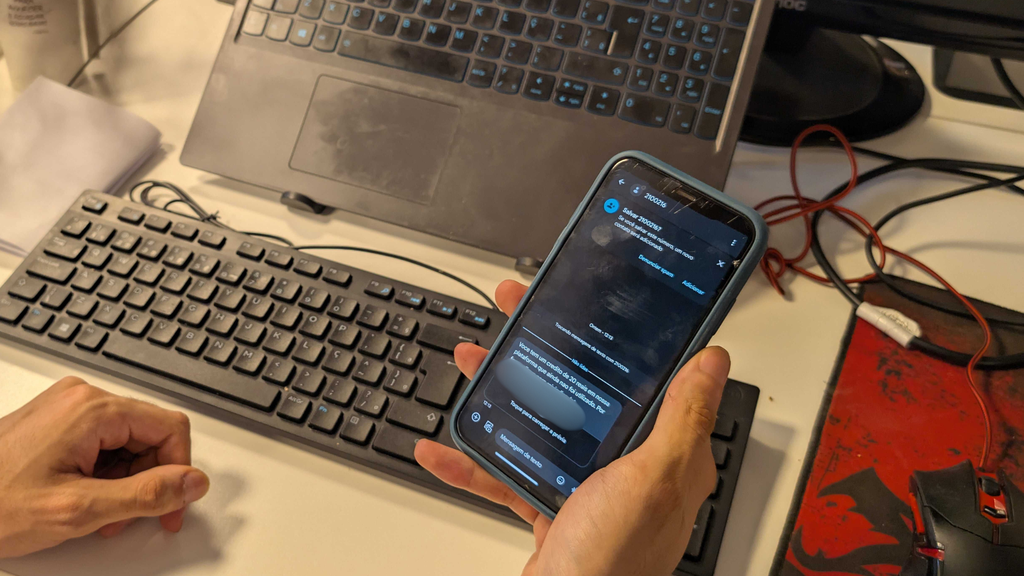 Usuários receberam diversas mensagens de convite e créditos para apostar em plataformas ilegais (Imagem: Emanuele Almeida/Canaltech)Emanuele Almeida/Canaltech