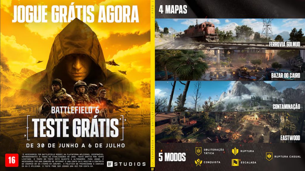 Imagem de Battlefield 6 Free Trial