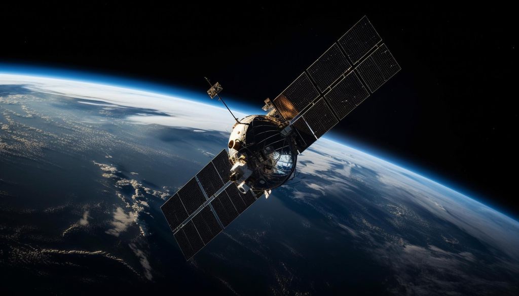Sistema de navegação por satélite tem aplicação para transporte, cartografia e monitoramento ambiental (Imagem: Vecstock/Freepik)