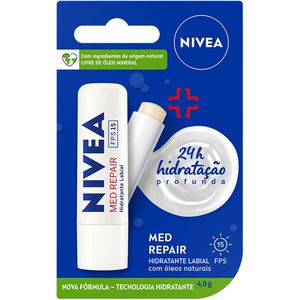 NIVEA Protetor Labial Med Repair FPS 15 4,8g