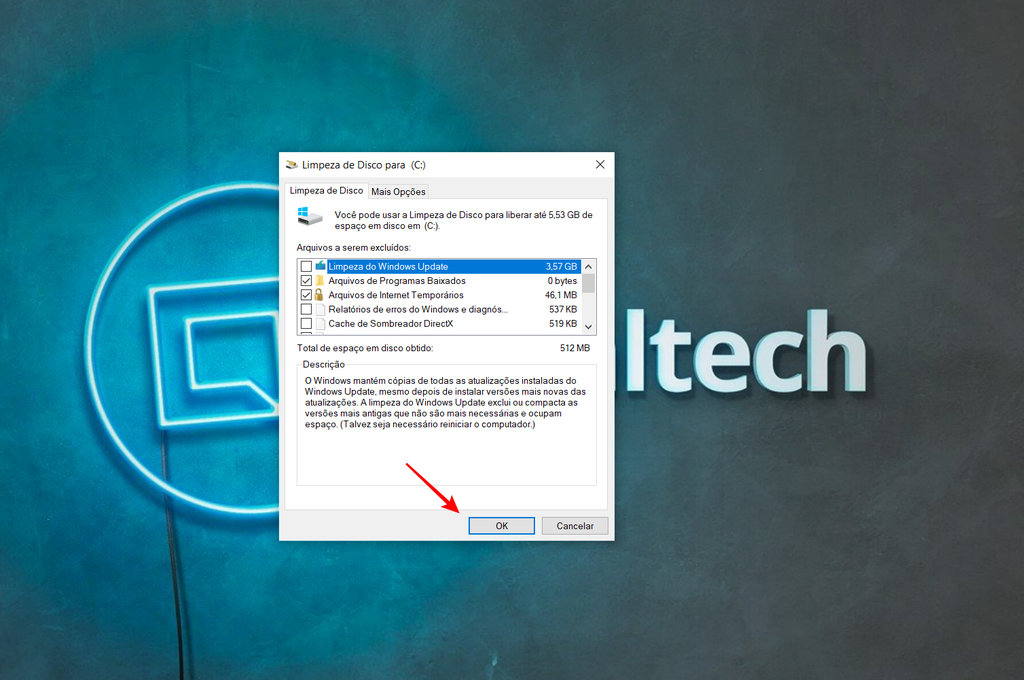 Você pode limpar o cache no Windows fazendo um filtro do que deseja remover (Imagem: Captura de tela/Fabrício Calixto/Canaltech)