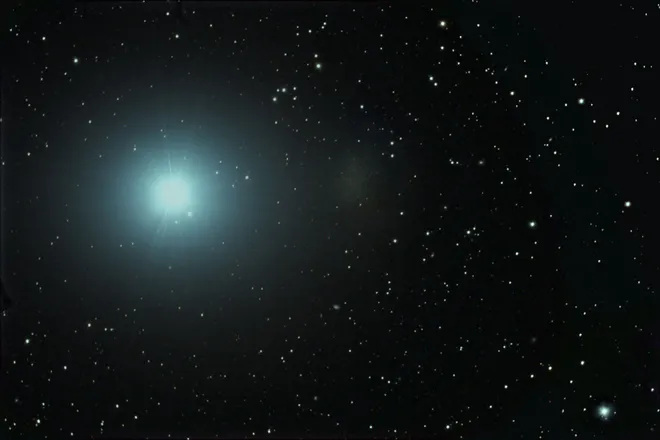 Galáxia Leo I, onde o buraco negro supermassivo Leo I* parece estar (Imagem: Reprodução/Scott Anttila Anttler)