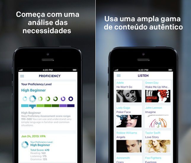 Apps para aprender inglês Apps para aprender inglês