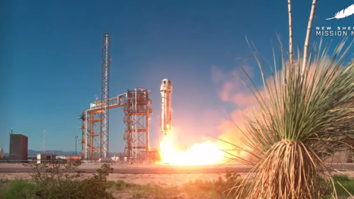 Blue Origin faz novo voo suborbital e não tripulado com o veículo New Shepard