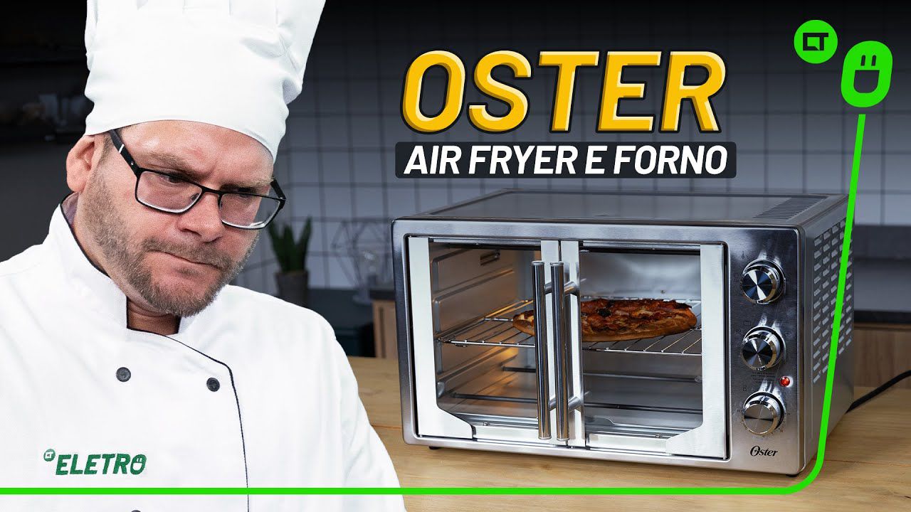 Oster Air fryer e Forno ("Air Forno"?) duas funções com o tamanho de