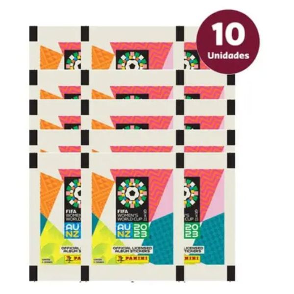 Copa Do Mundo Feminina 2023 - Kit Com 10 Envelopes - FIFA WOMEN'S WORLD CUP 2023 - Panini