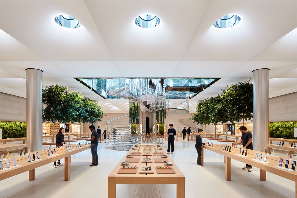 Loja icônica da Apple em NY reabre mostrando toda grandeza da fabricante