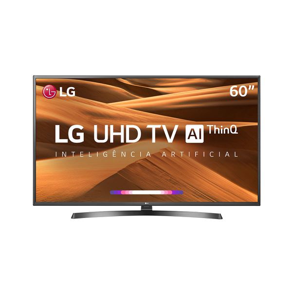Smart TV LED 60" LG UM7500 Ultra HD 4K HDR Ativo, DTS Virtual X, Inteligencia Artificial ThinQ AI, WebOS 4.5 | Carrefour