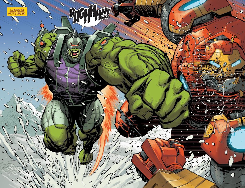 O Hulk no formato Sala de Motores (Imagem: Reprodução/Marvel)