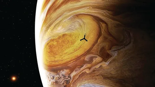 Grande Mancha Vermelha de Júpiter é 50 vezes mais funda que os oceanos da Terra