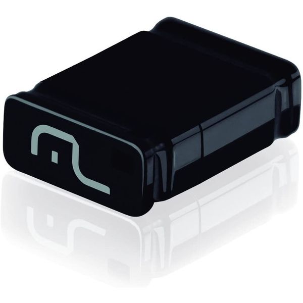 Pen Drive Nano 16GB USB Leitura 10MB/s e Gravação 3MB/s Preto Multilaser