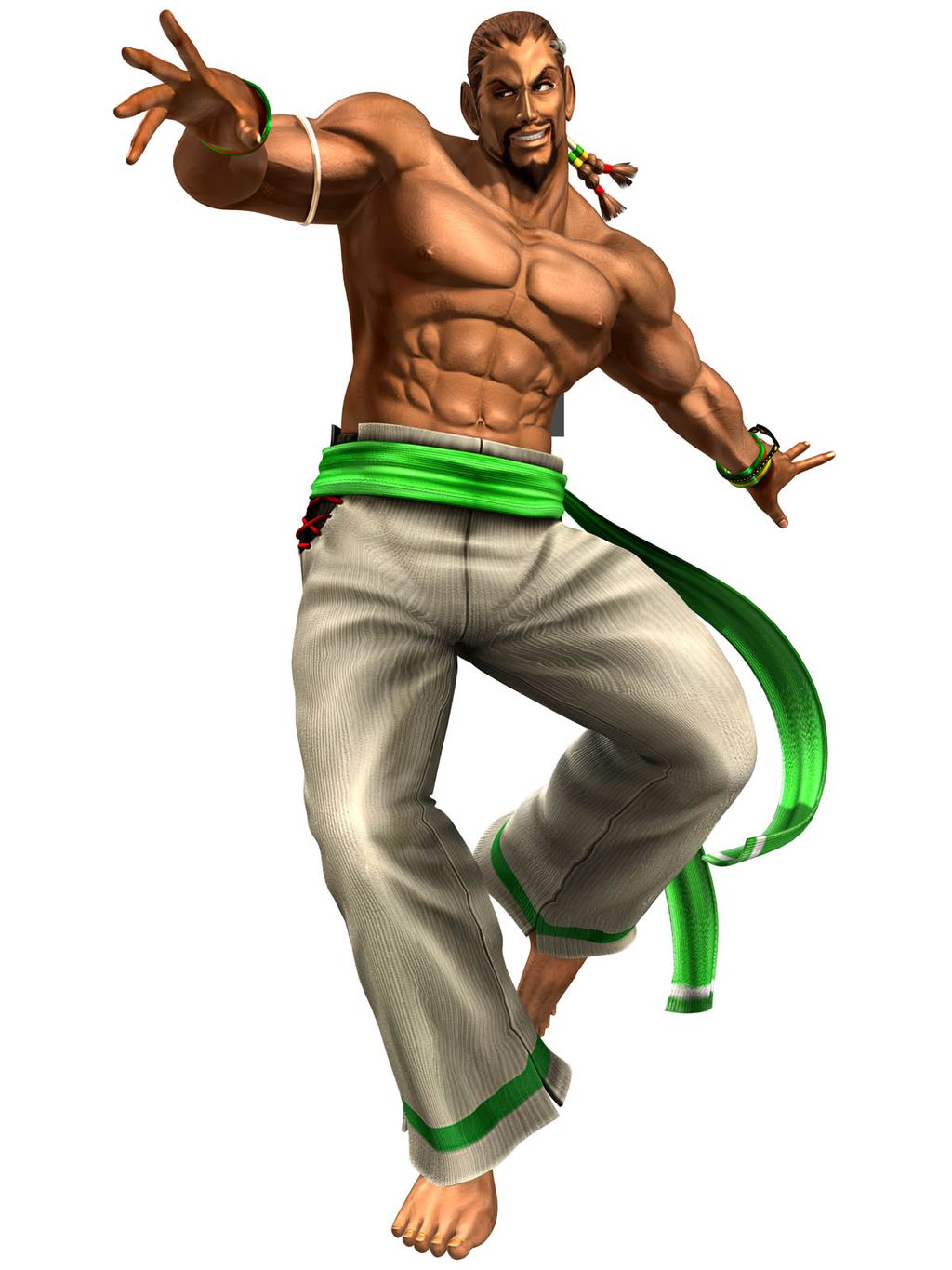 Personagem - Eddy Gordo, o capoeirista brasileiro de Tekken - Arkade