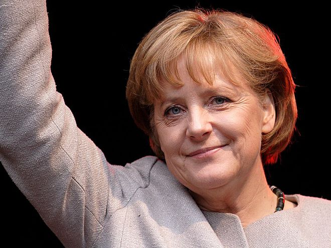 Angela Merkel: chanceler alemã demonstrou preocupação com o banimento de Trump. E ela nem gosta dele (Imagem: Aleph / Wikimedia)