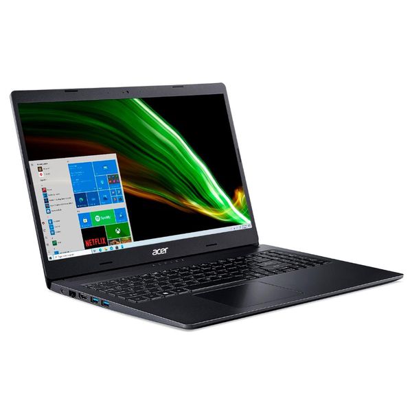 Notebook Acer Aspire 3 AMD Ryzen 5-3500U, 8GB RAM, 1TB HD, 15,6´ 1366x768, Windows 10 Home, Preto - A315-23-R291 [PIX]