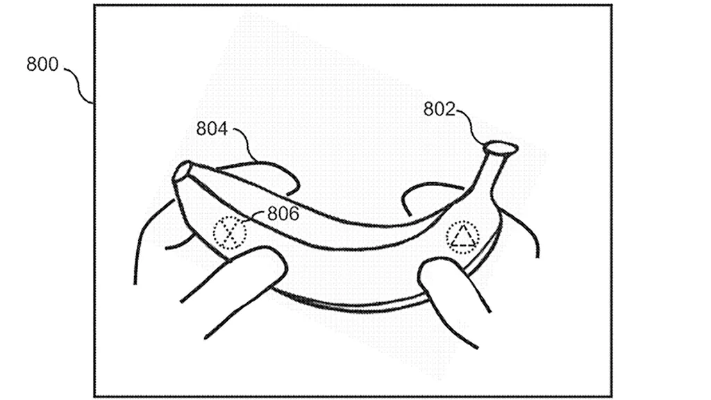 Sony criou uma patente que transforma bananas em controles, mas a tecnologia não foi lançada... ainda (Foto: Reprodução/Sony Interactive Entertainment)