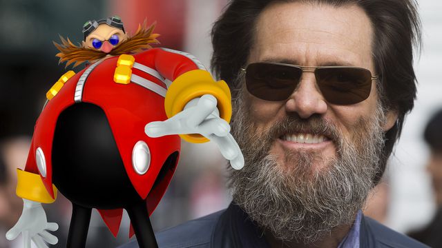 Jim Carey confirma que interpretará Dr. Robotnik no filme live-action de Sonic