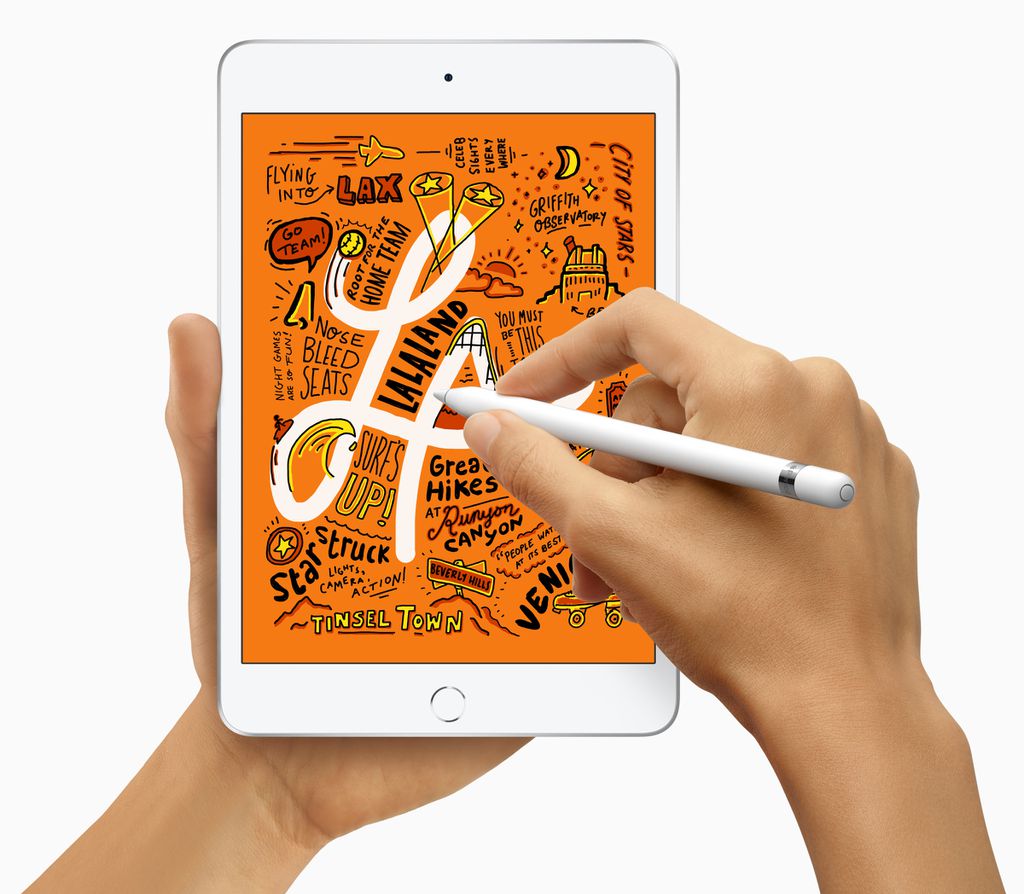 iPad Mini chega com suporte à Apple Pencil. Imagem: Divulgação / Apple