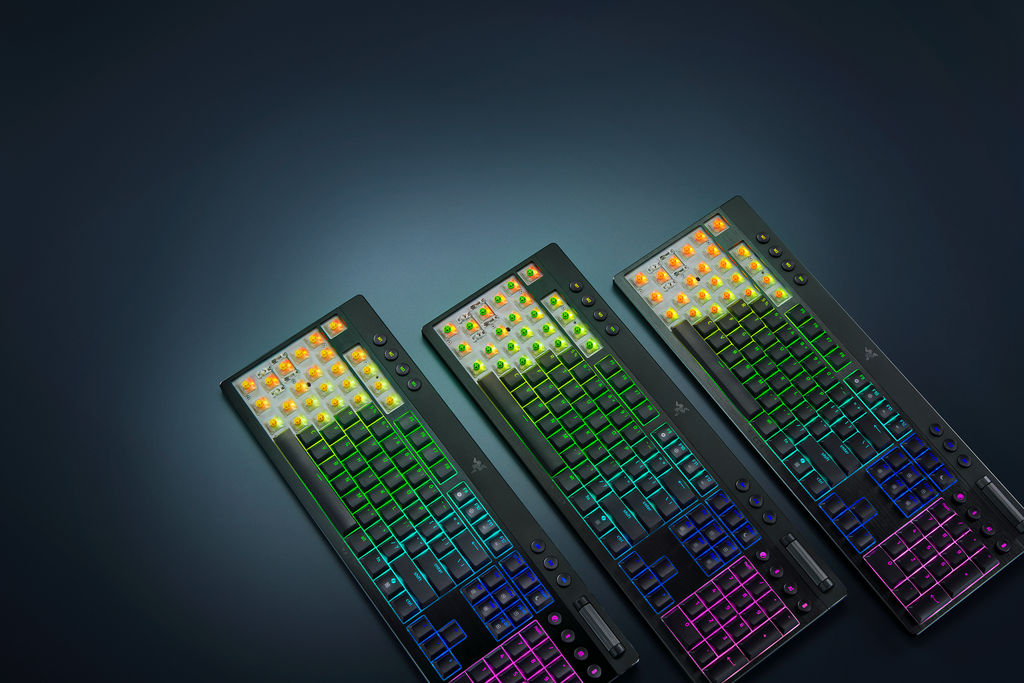 O novo modelo vai trazer os switches mecânicos tradicionais da Razer para o formato de baixo perfil (Imagem: Razer/Divulgação)