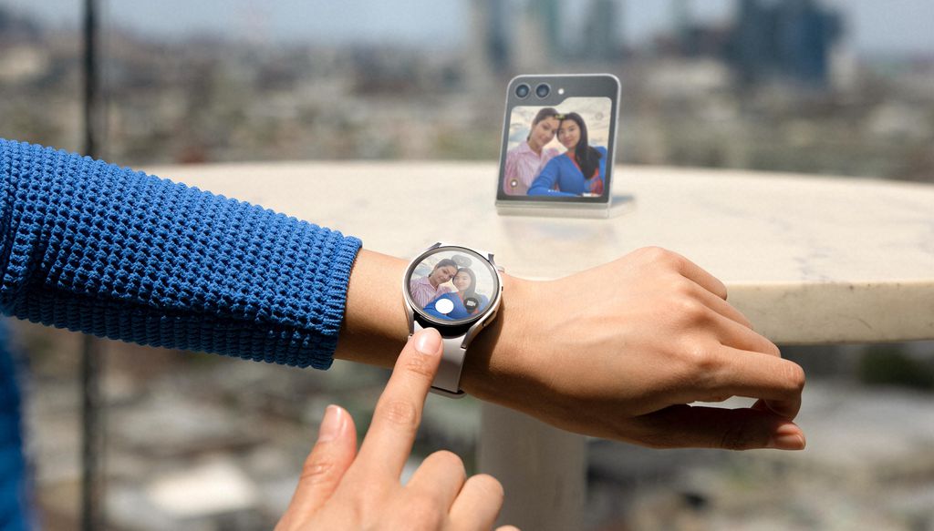 Galaxy Watch 6 tem processador eficiente, bateria gigantesca e tela de bordas mais finas com design elegante (Imagem: Reprodução/Samsung)
