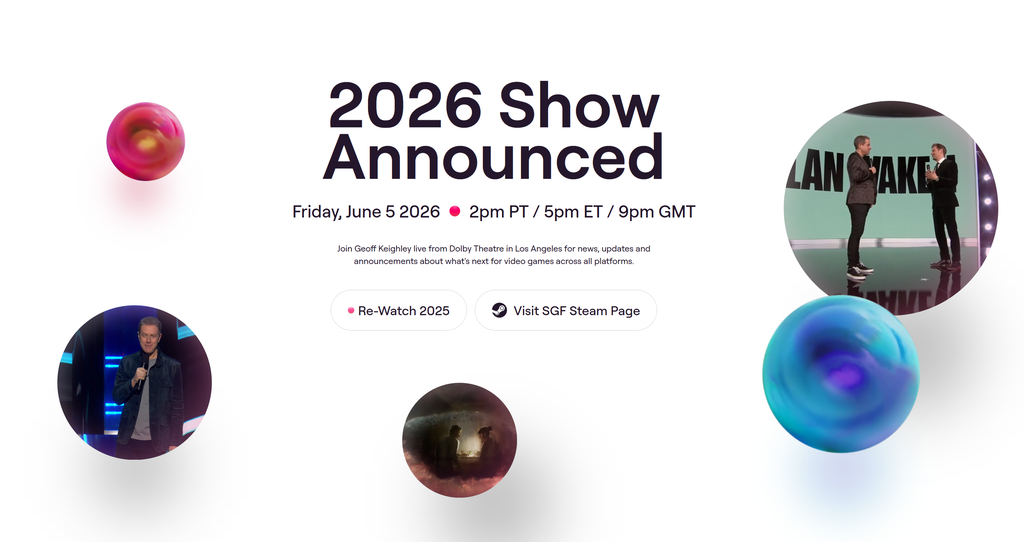 Divulgada em seu site oficial, a edição de 2026 da Summer Game Fest vem em 5 de junho; você pode relembrar a edição passada no link (Imagem: Summer Game Fest/Divulgação)