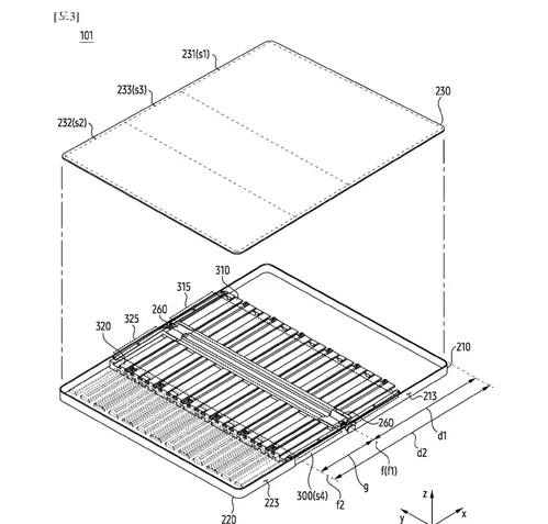 Patente Samsung tri-fold (WIPO)