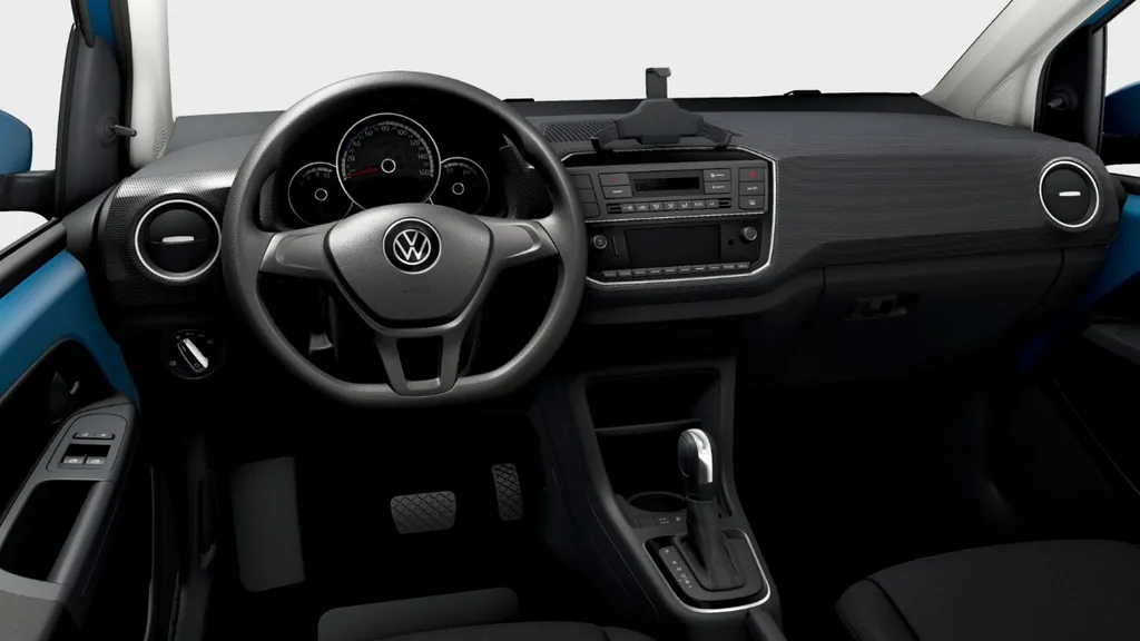 Nova geração do Up elétrico é recheada de tecnologia e itens de infotenimento (Imagem: Divulgação/Volkswagen)