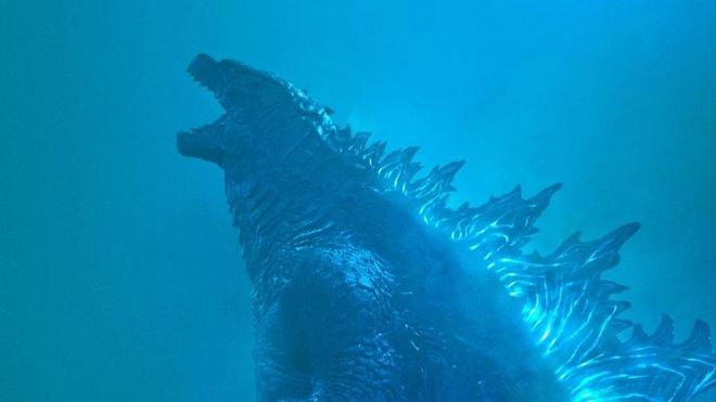 Godzilla parece mais poderoso que nunca, mas teve dificuldades/ Imagem: Warner