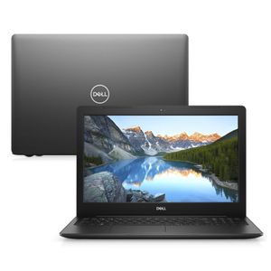 Notebook Dell Inspiron i15-3583-MFS1P 8ª Ger. Intel Core i5 8GB 256GB SSD 15.6" Windows 10 Preto McAfee [CUPOM]