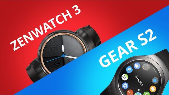 Comparativo: ASUS Zenwatch 3 vs Samsung Gear S2