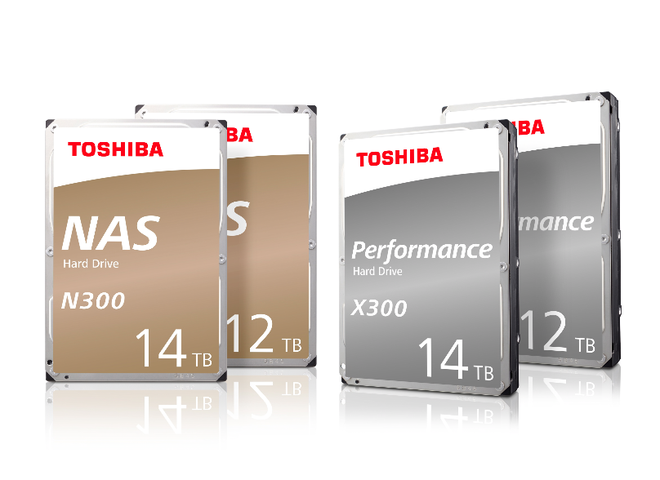 Toshiba anuncia novos HDs de 12 TB e 14 TB para desktops e NAS