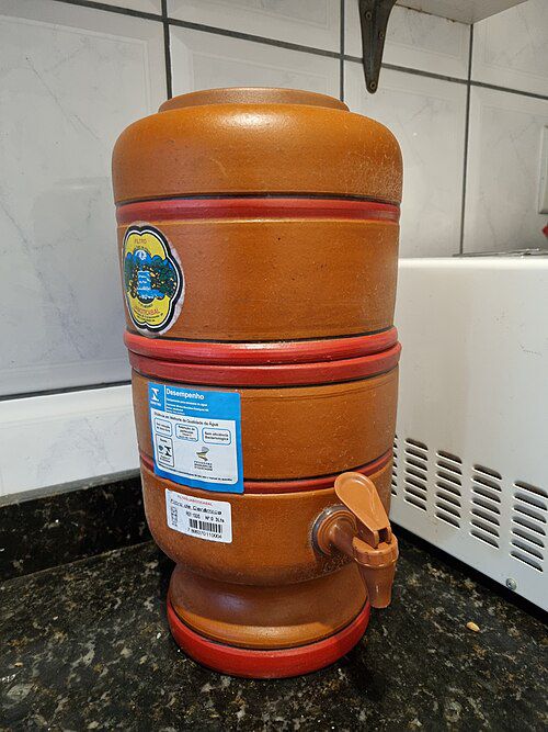 filtro de barro
