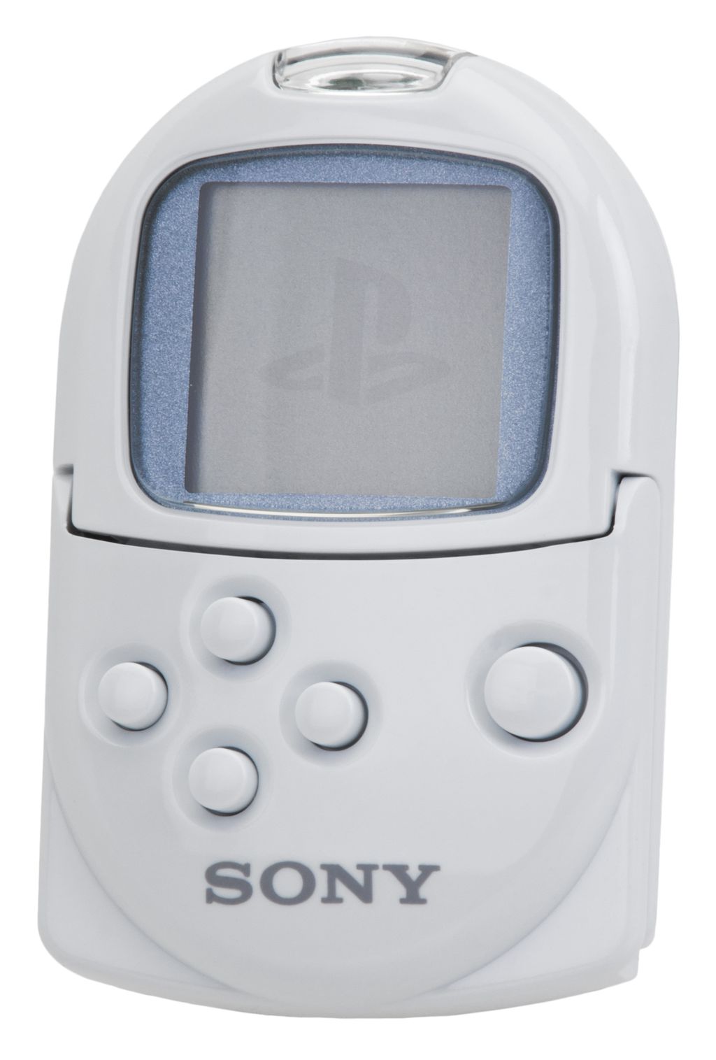 Este é o Sony PocketStation, um misto de memory card com Tamagotchi (Foto: Reprodução/Evan-Amos)