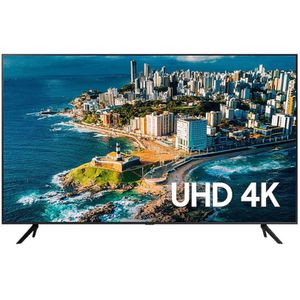 Smart TV Samsung 43" 4K Gaming Hub Visual Live UN43CU7700GXZD 2023 [LEIA A DESCRIÇÃO - CASHBACK]