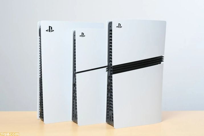 PS5 Pro vs PS5 tamanho