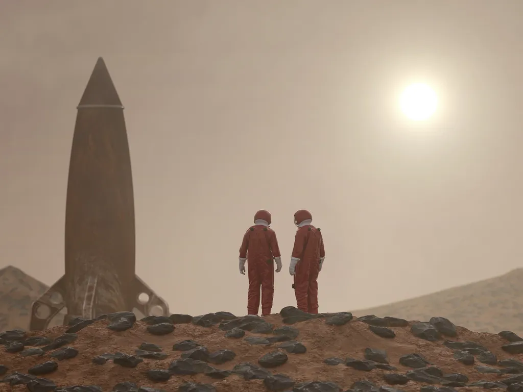 O tempo para chegar até Marte é de grande interesse para agências espaciais que querem levar humanos ao planeta (Imagem: Reprodução/Unplash/Mike Kiev)